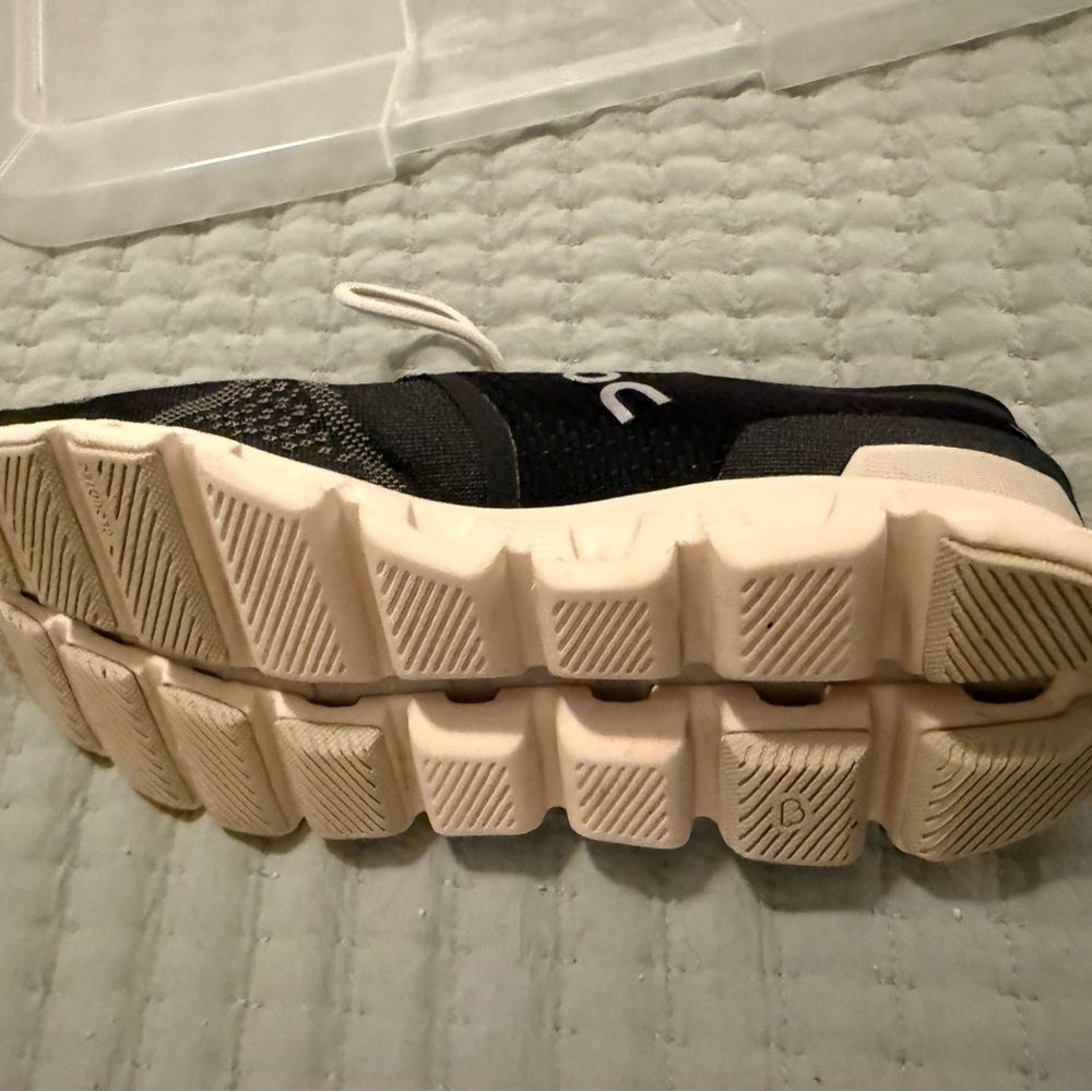 On Running Women’s Black and White Athletic Shoes - Picture 6 of 12